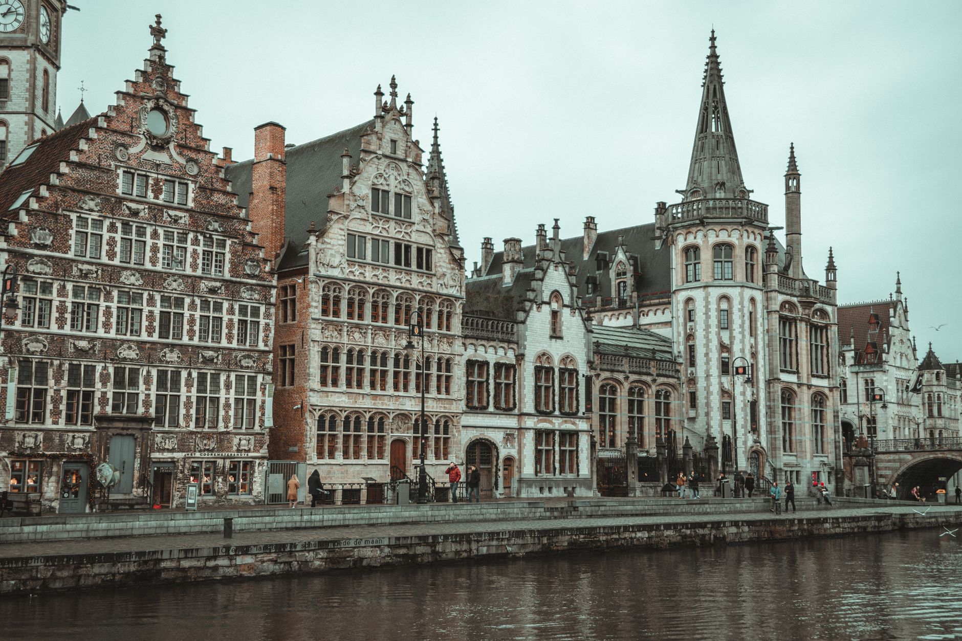 Belgische Middeleeuwse Stad Brugge